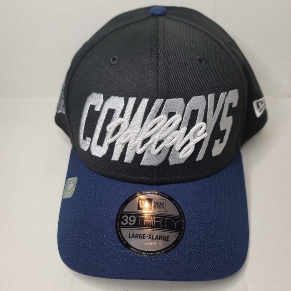 Dallas Cowboys New Era 2022 NFL Draft 39THIRTY Flex Hat Cap Size Large - XL NWT - Picture 2 of 7